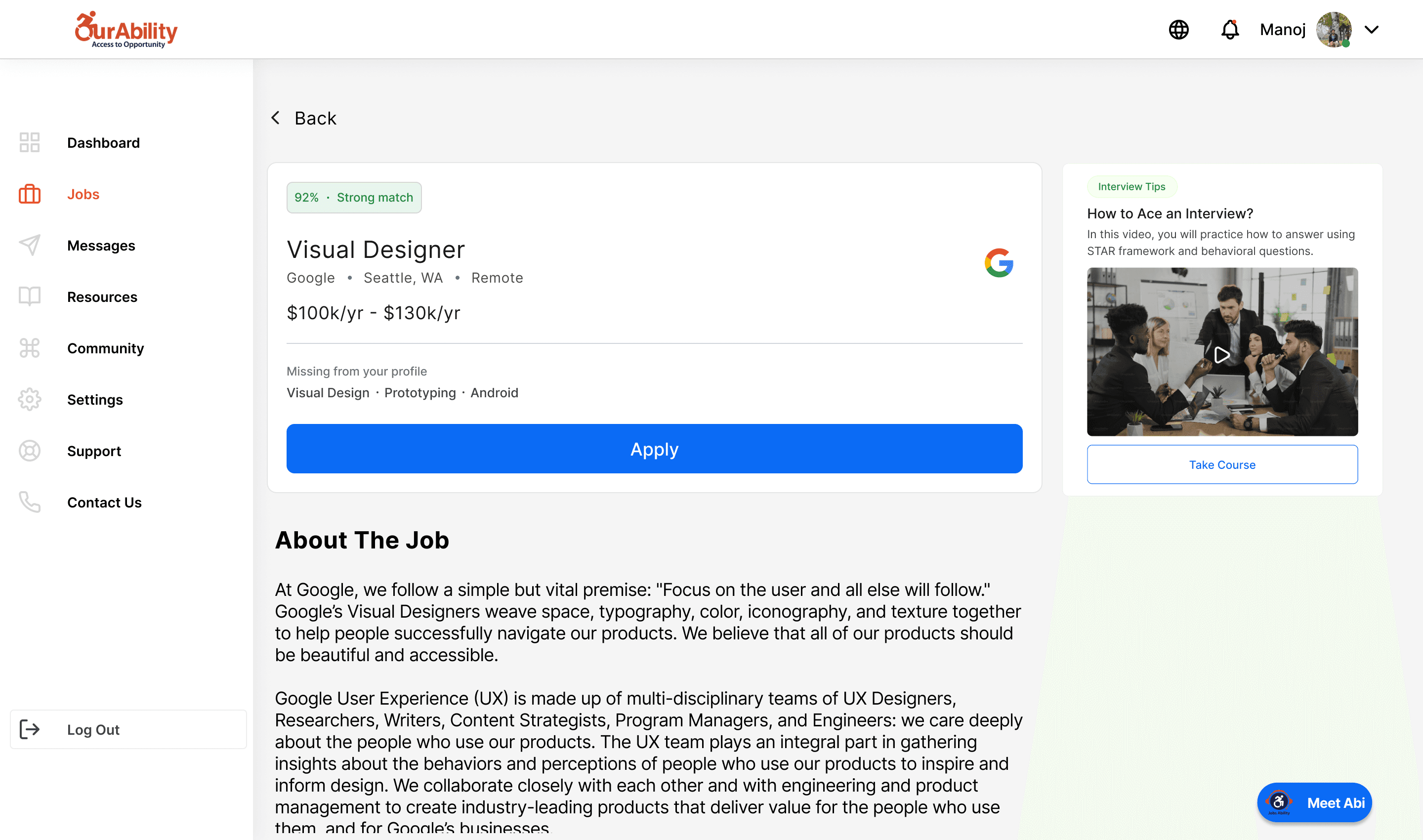 After: Before and after. A wall of text became a page you can navigate by heading.